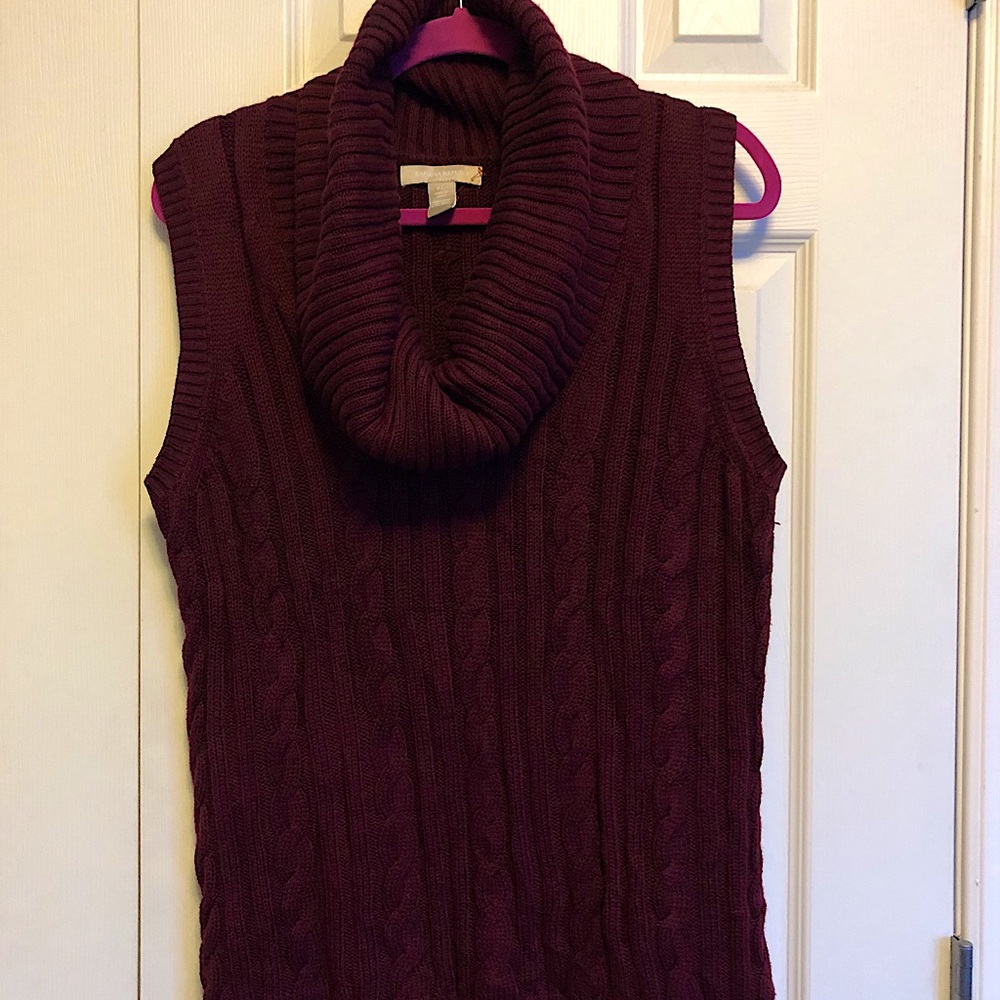 Banana Republic Cowl Neck Sweater Vest